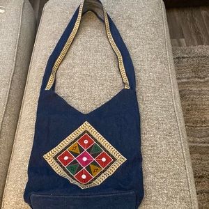 Beautiful Denim Crossbody Bag